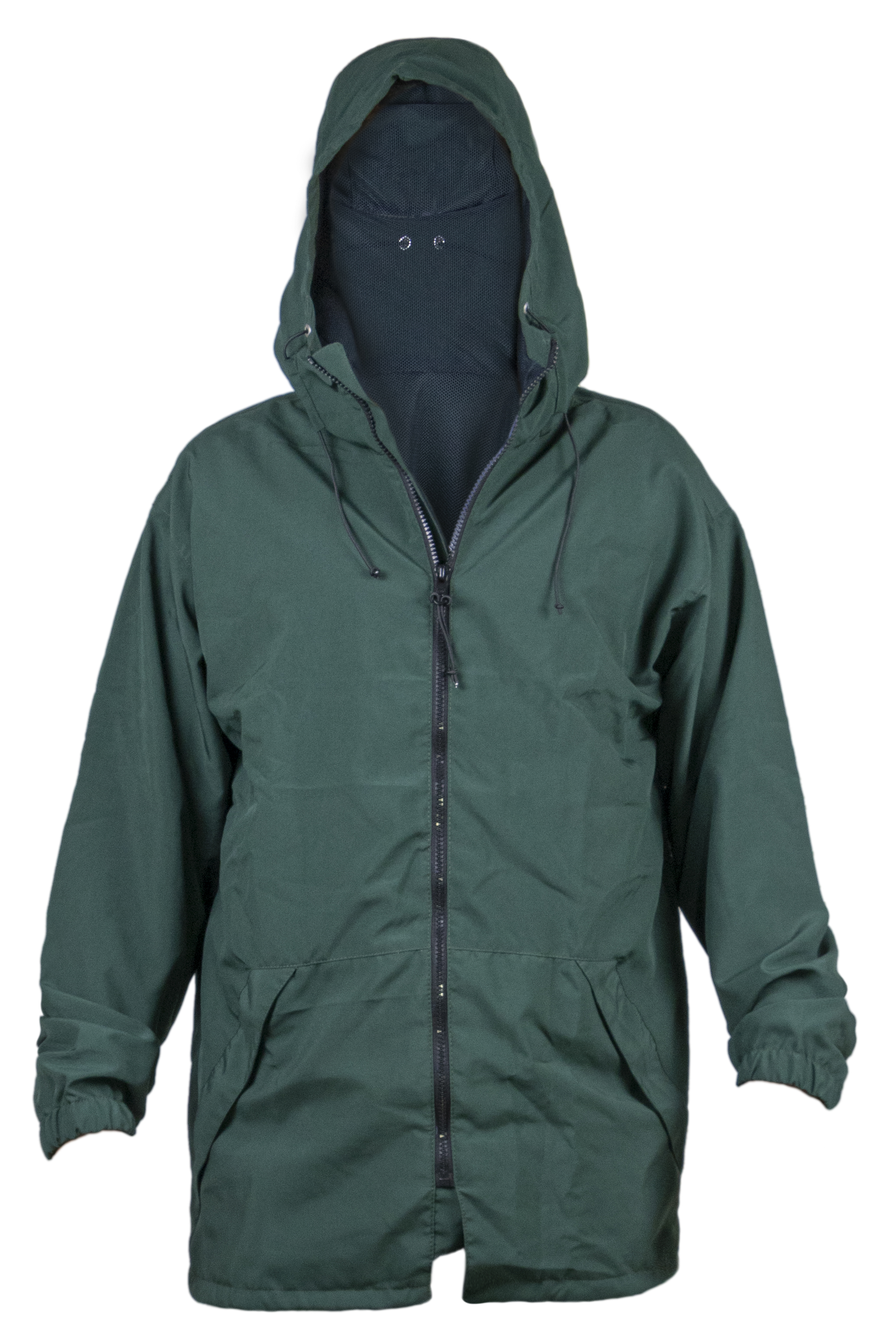 Chaqueta rompevientos verde (variante)