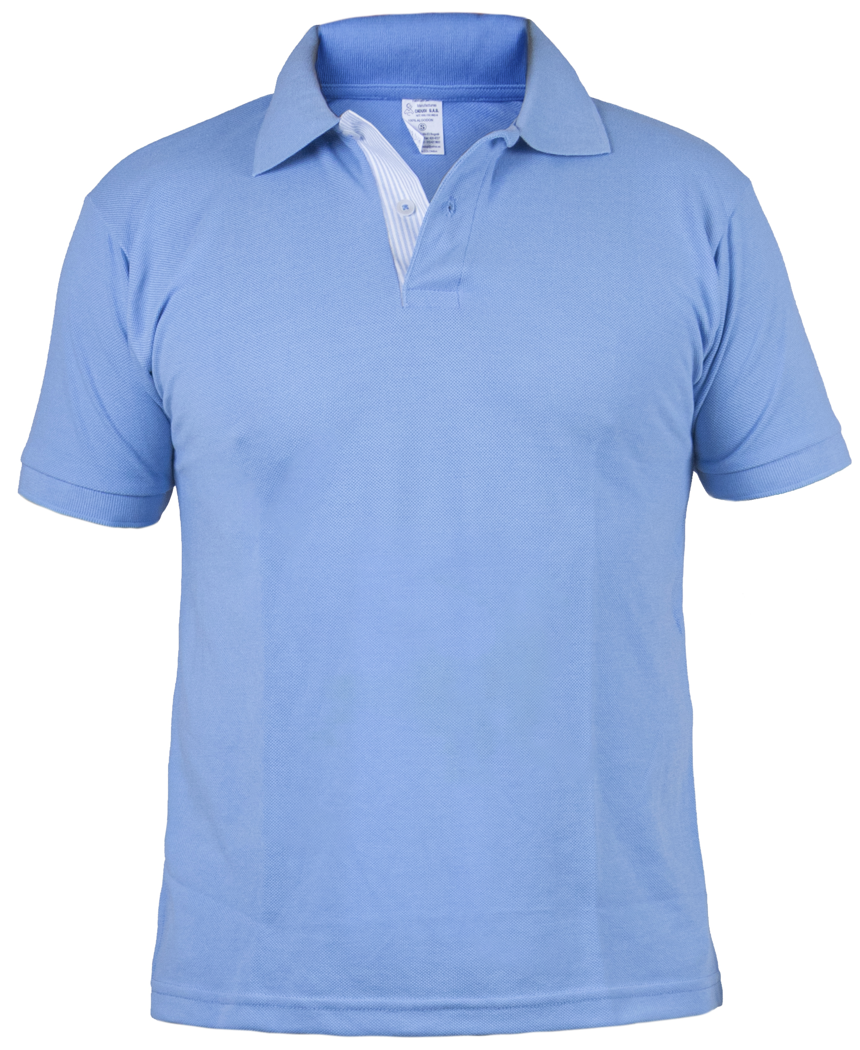 Polo azul claro