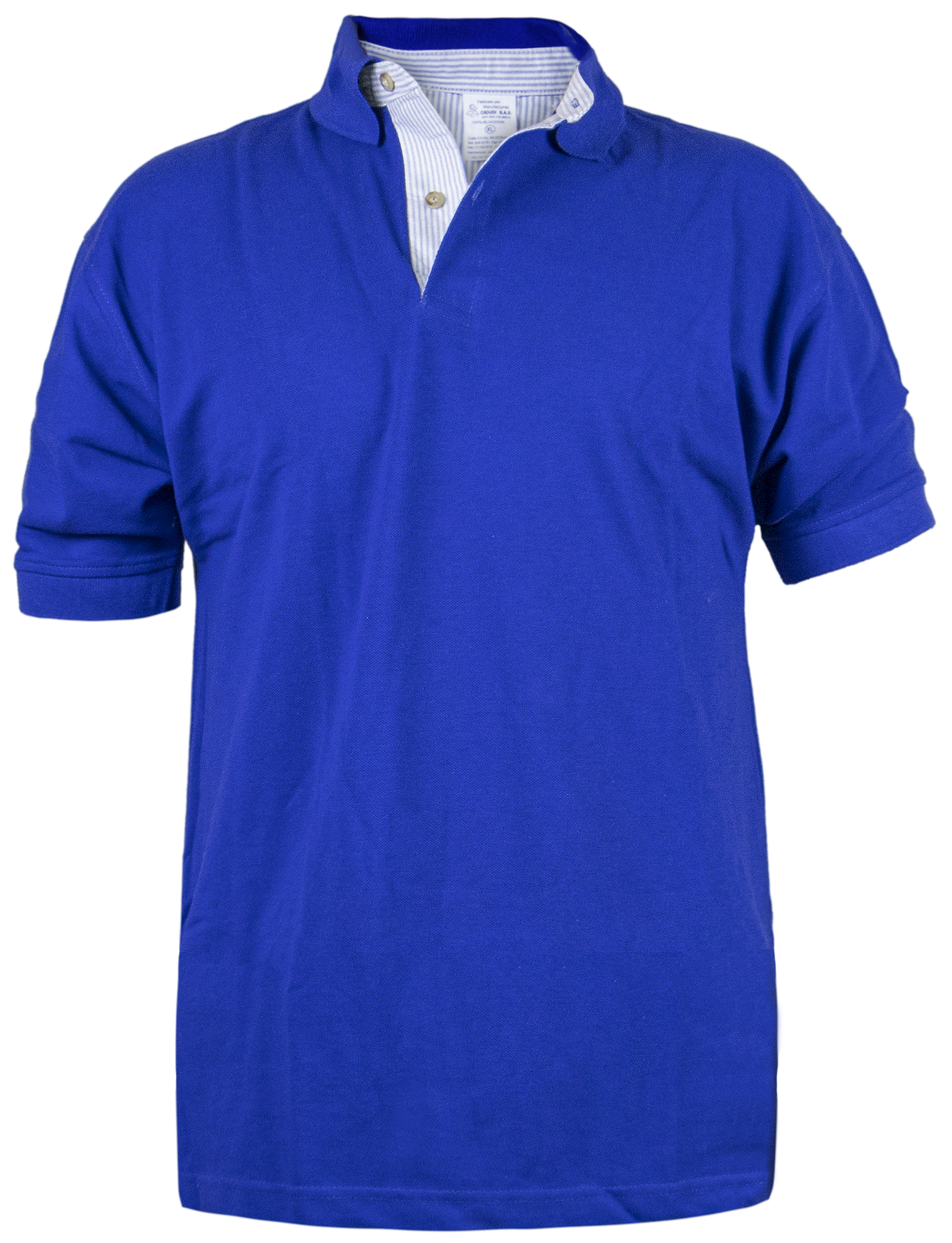 Polo azul rey