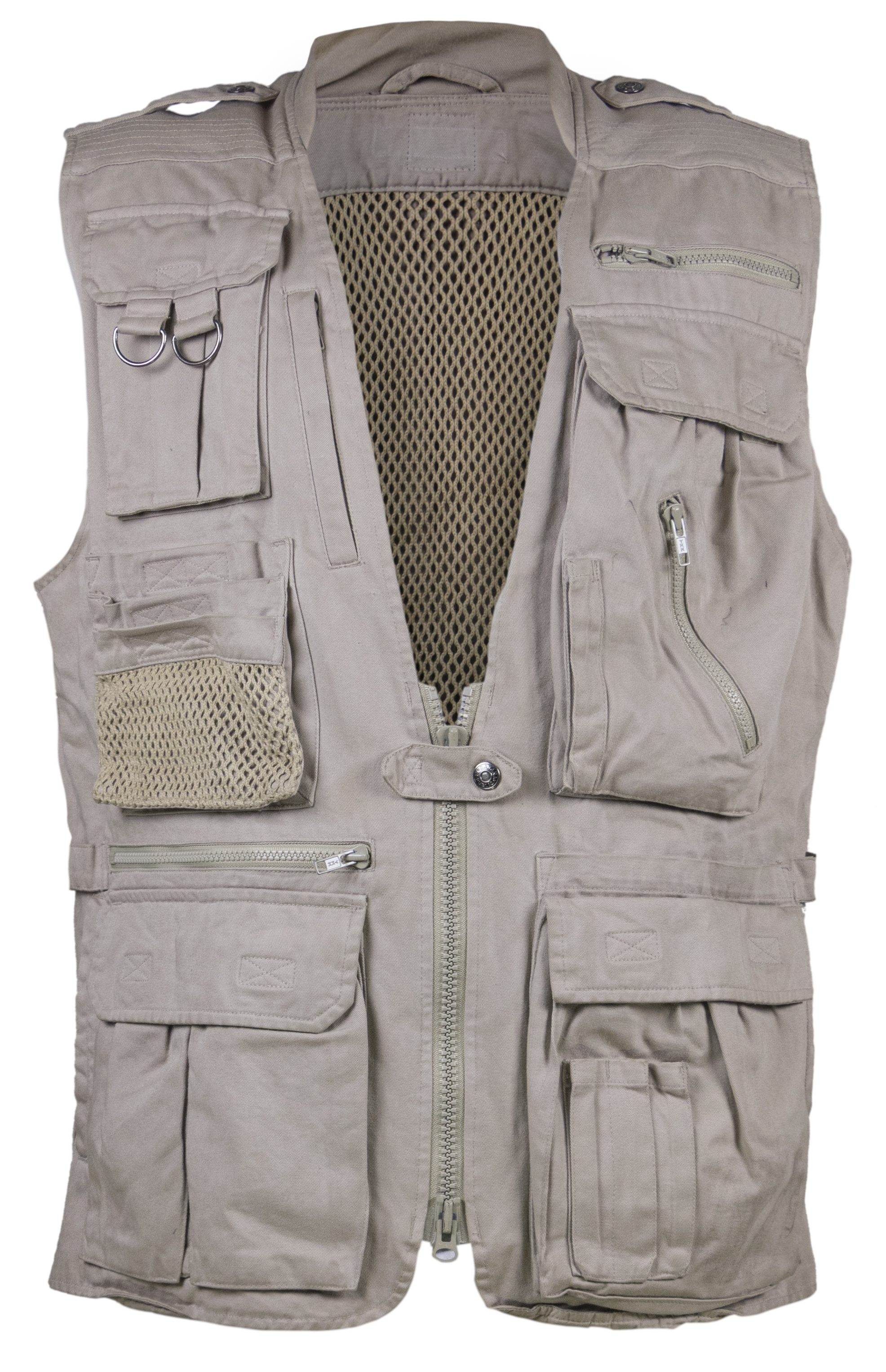 Chaleco multipropósito beige (variante)