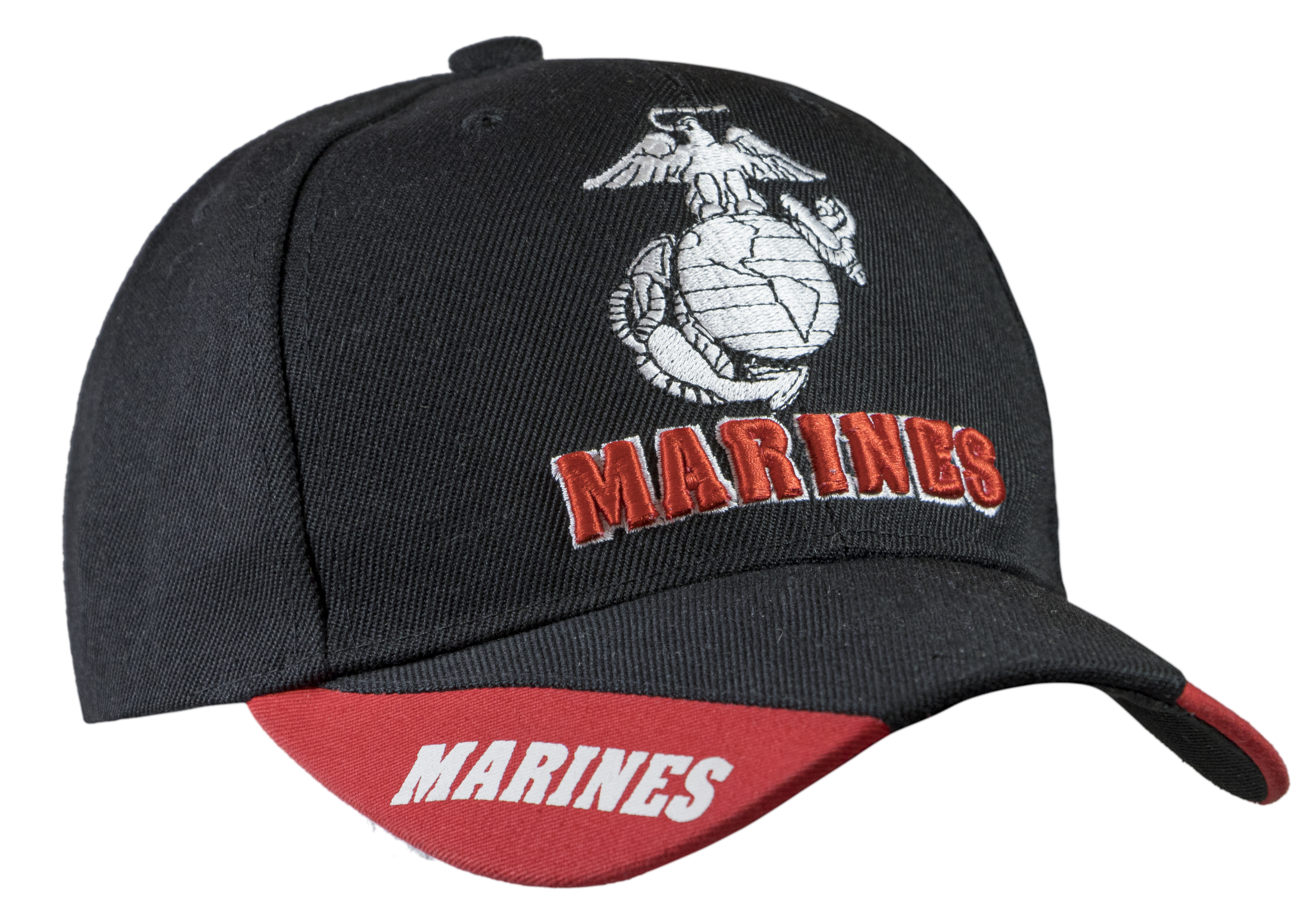 Gorra negra Marines (variante)