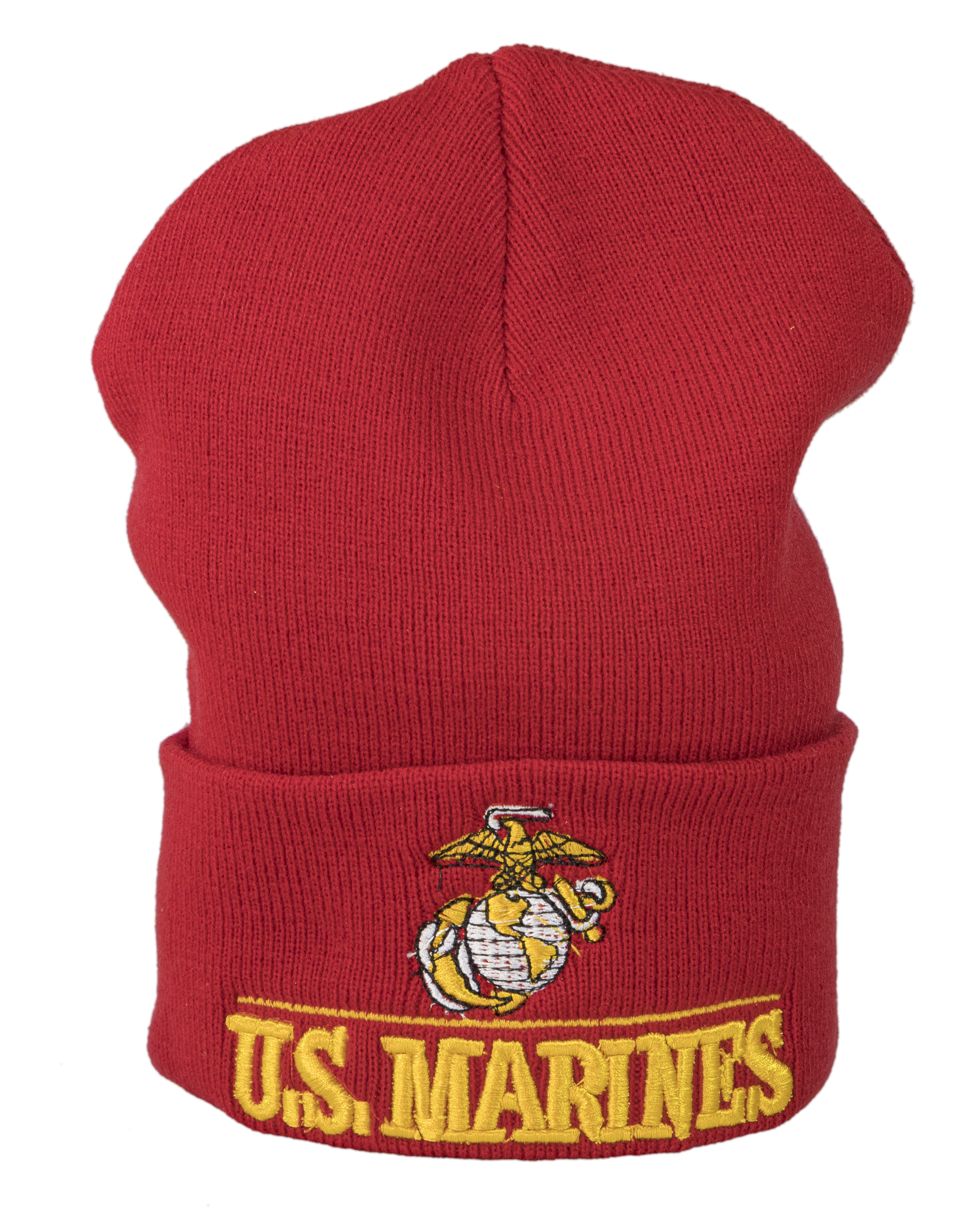 Gorro tejido rojo (variante)